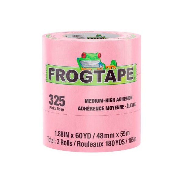 Shurtape FrogTape FrogTape Performance Grade High Temp Masking Tape, Pink, 48mm x 55m -Case of 24 105335 - main